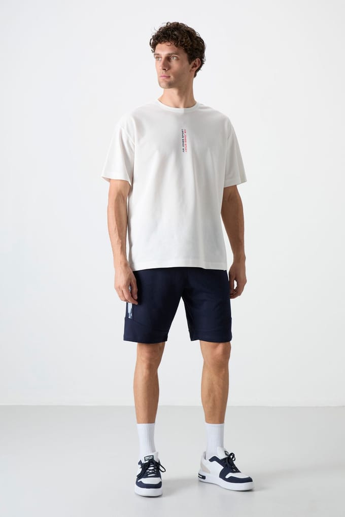 Heren Sweatshorts met Elastische Tailleband