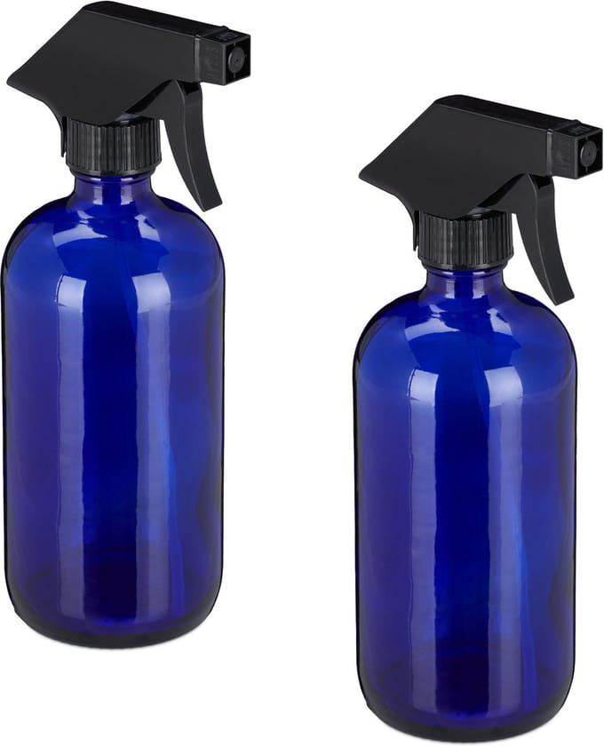 spuitflesjes hervulbaar - plantenspuit glas - 8 stuks - 500 ml - sprayflacon