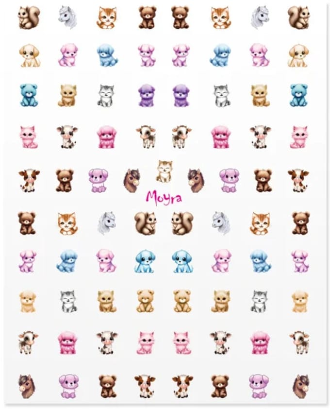 Moyra Matrica Nail Sticker KIDS 4