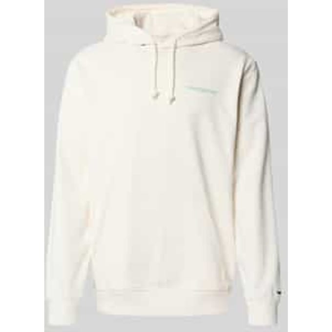 Relaxed fit hoodie van puur katoen