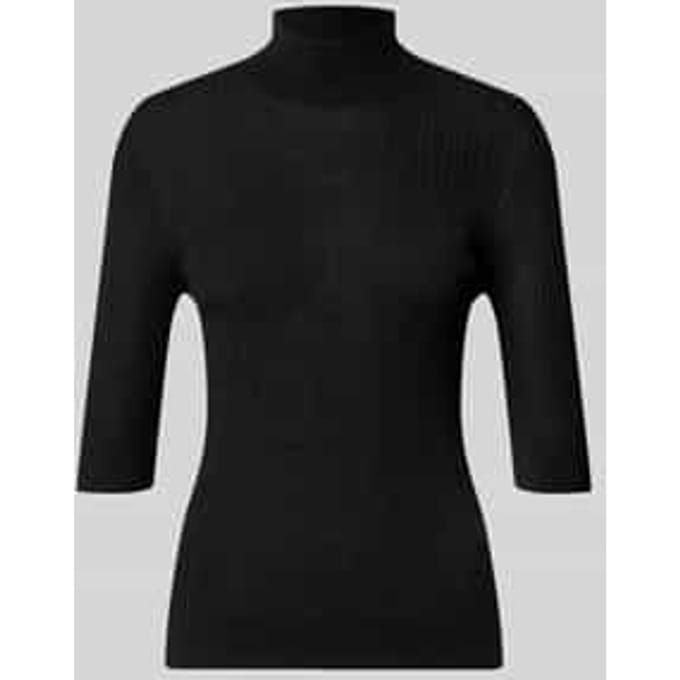 slim fit longsleeve van pure lamswol model 'Maglia Costine'