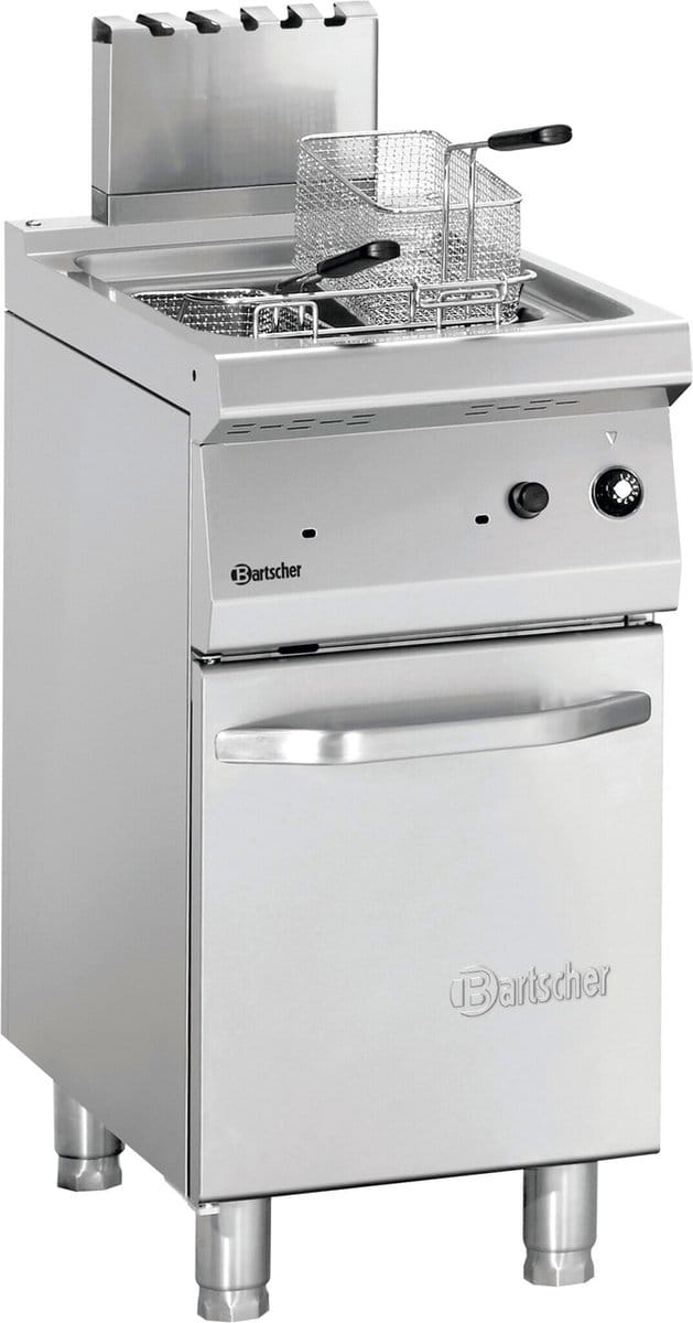 Friteuse - Gas - 70cm Diep - 40cm Breed - 15 Ltr - Bartscher 2859171 - Horeca