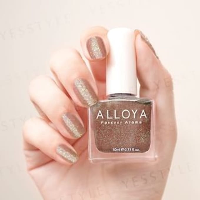ALLOYA - Water-Based Natural Nail Polish Environmental Friendly 176 Chasing Sakura Xia Ying 10ml