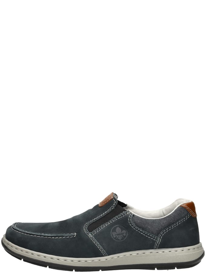 Rieker - Heren Instapschoenen Blauw 41