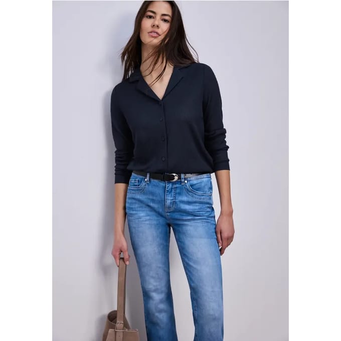 Jas in effen kleur
