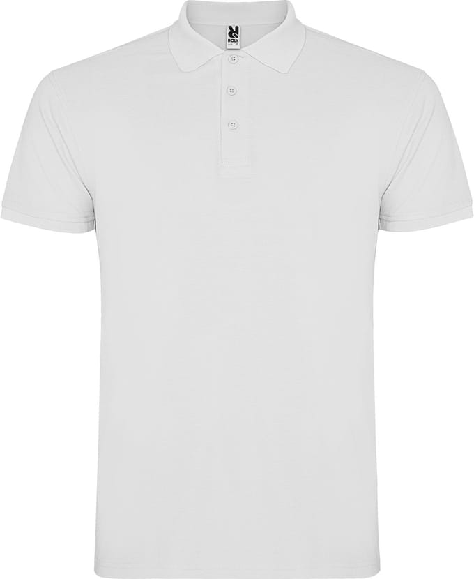 Roly - Star Polo - White 01 maat S