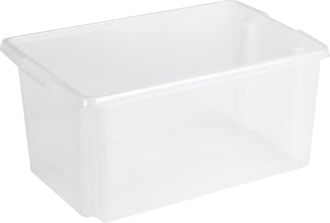 Sunware - Nesta opbergbox 51L tranparant - 59,5 x 39,5 x 28 cm