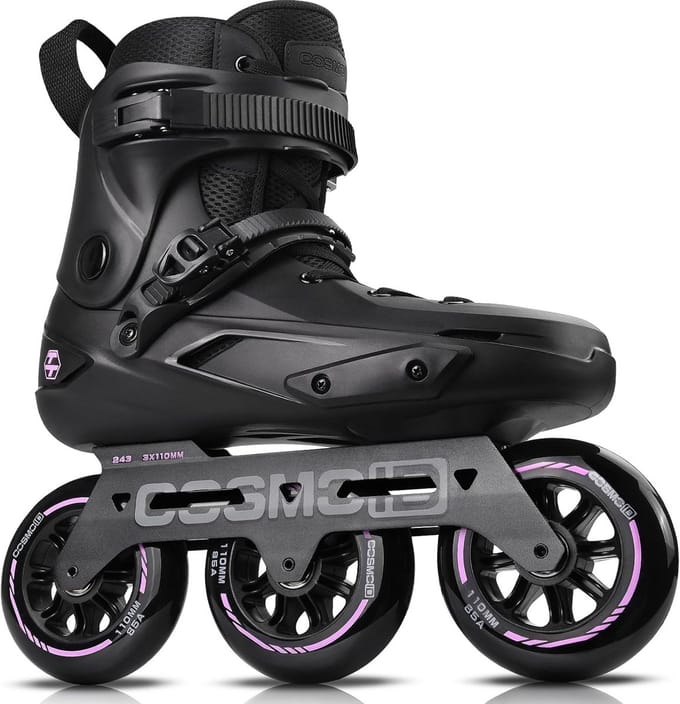 High Performance Inline Skates met 3 wielen en Metalen Frame voor Dames en Heren