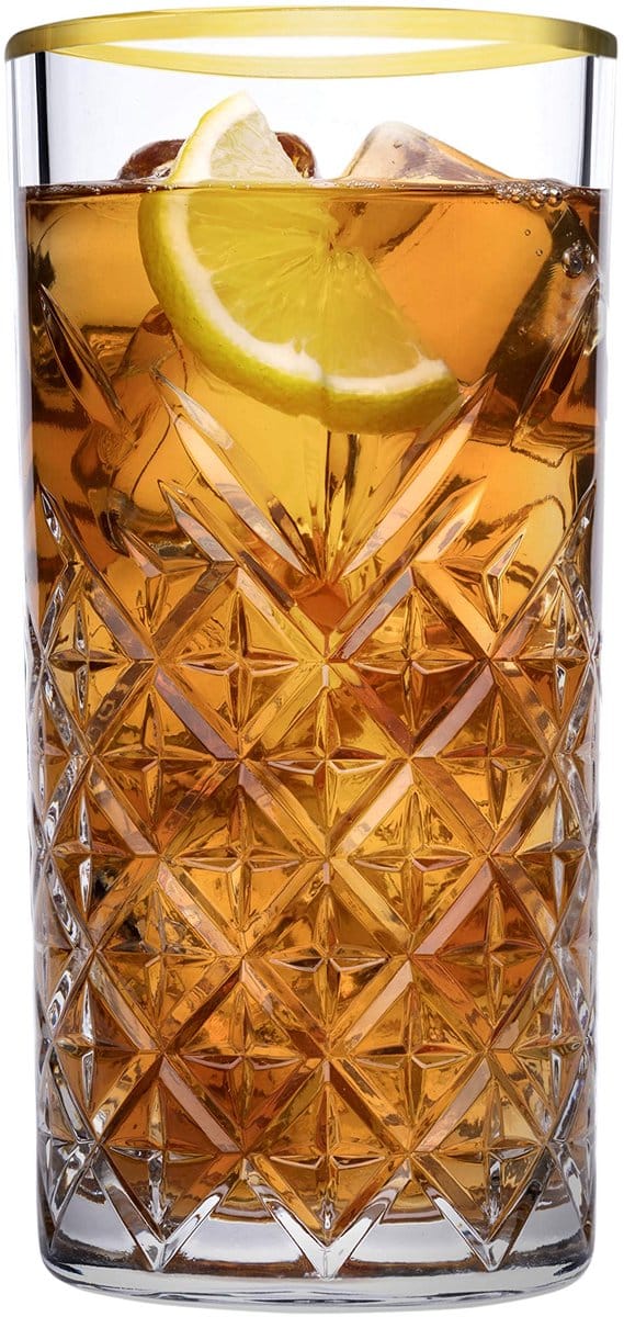 Pasabahce Timeless Golden Touch Drinkglazen 450ml
