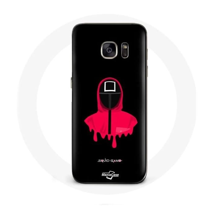 Case voor Samsung galaxy S6 Squid Game vierkant masker