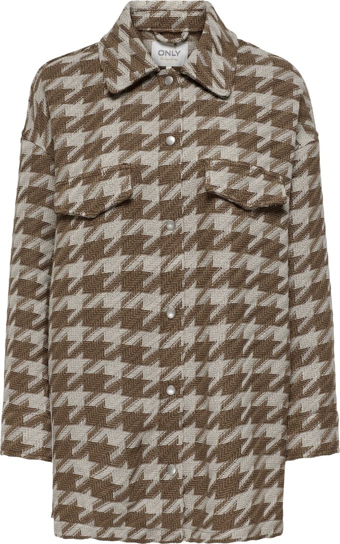 ONLY - ONLJOHANNA BOUCLE SHACKET CC OTW - Dames - Gewatteerde jassen
