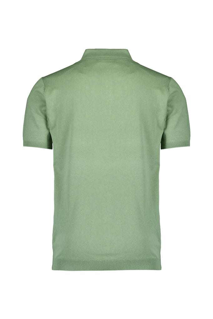 No Excess Pullover Short Sleeve Polo Button Solid Green Size: XXL | Polo Shirts Outlet | Heren | Groen