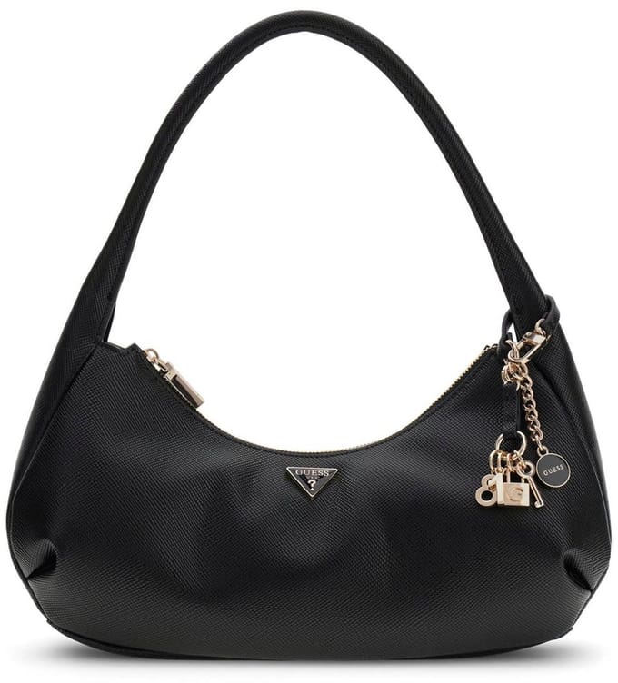 GUESS schoudertas Gilda Hobo Black zwart