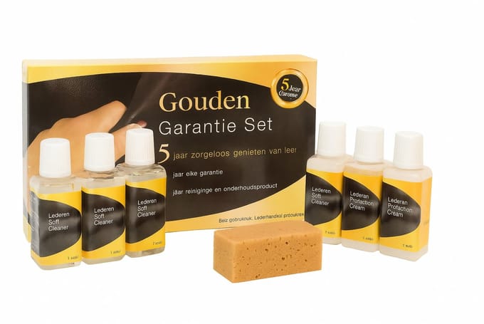 Leather Master - Gouden Garantie Set – 3-zitplaatsen - Lederen Zitmeubelen