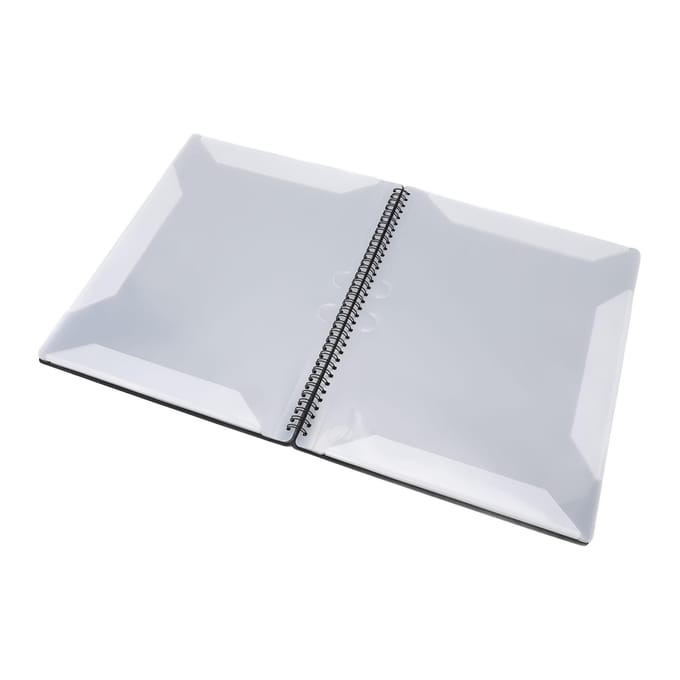Dossier de partitions 20 pochettes 40 pages A4 Classeur de partitions pour orchestre école chorale Type C black