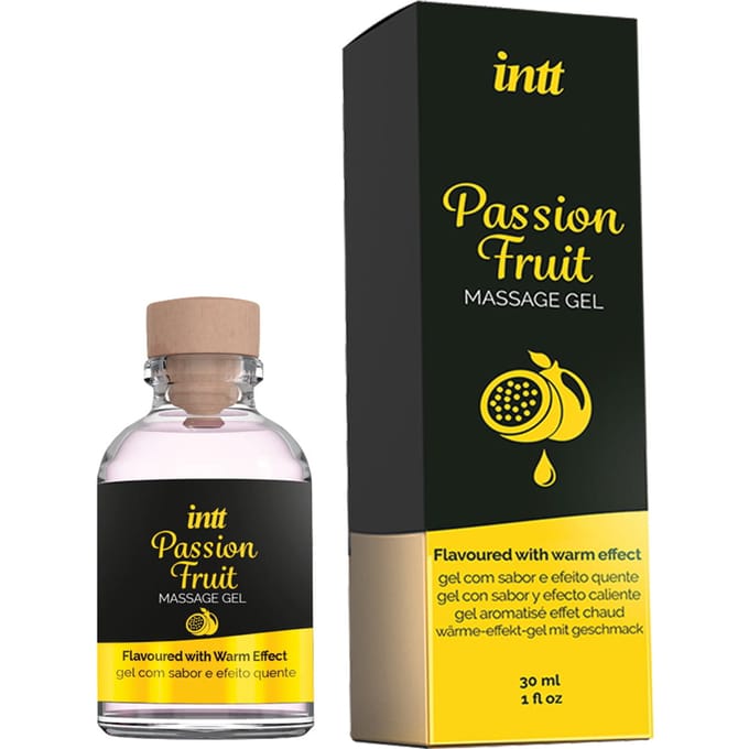Intt - Likbare Massage Gel - Passion Fruit