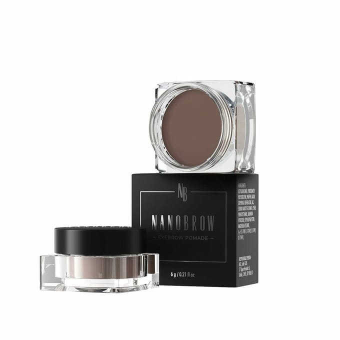 Nanobrow Eyebrow Pomade | Dark Brown | Wenkbrauwgel 6 gr