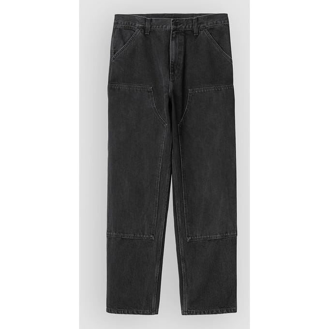 Carhartt WIP Double Knee Jeans zwart