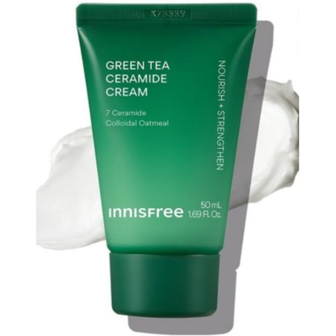 Crème Céramide Thé Vert Innisfree (Type de tube) 50 ml, 1 pièce blue