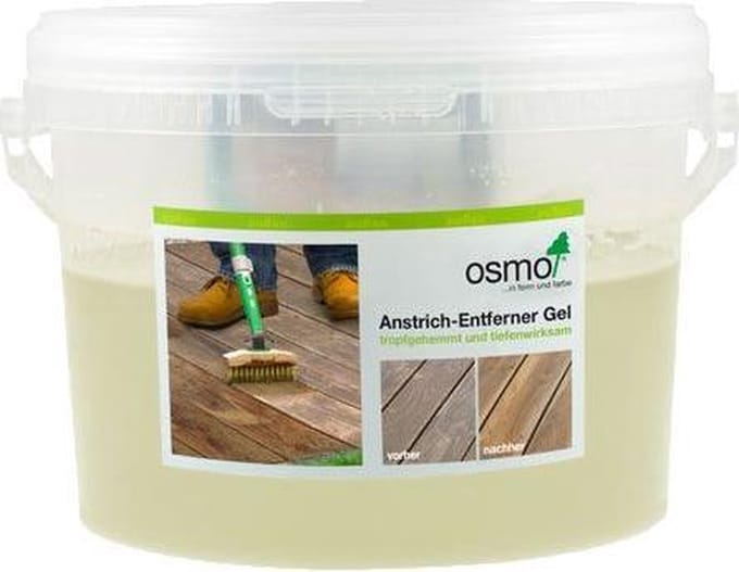 Osmo Buitenhout Verf Remover Gel (klik hier voor de inhoud)