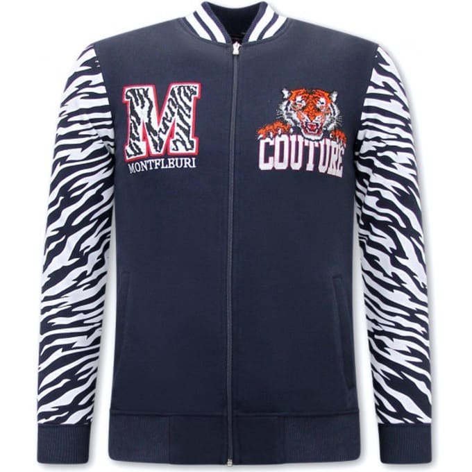 Tony Backer Vest met print tiger design