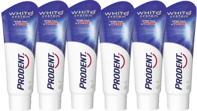 Prodent Tandpasta - White System - 6 x 75 ml