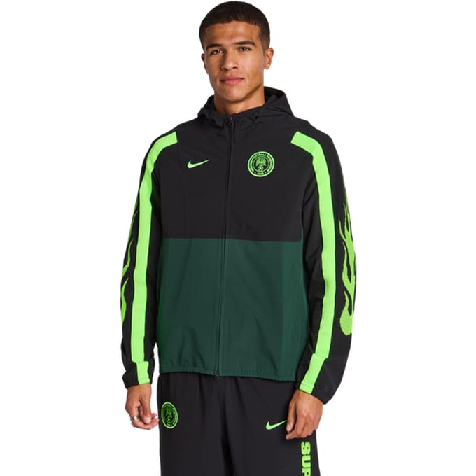 Nike Nigeria Trainingspakken Heren - Zwart - Maat M - Poly Woven