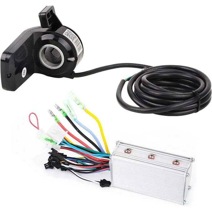 Elektrische Fiets Elektrische Scooter Borstelloze Controller LCD Display Paneel Instrumentenpaneel48V black