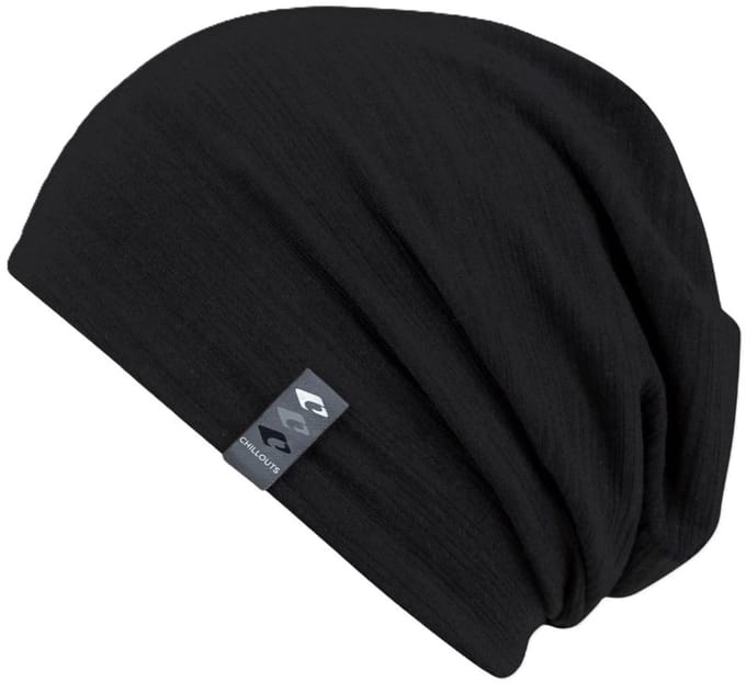 Chillouts beanie muts Skive black in one size