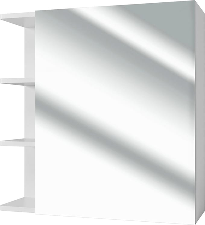 Vicco Fynn Badkamerspiegelkast – 62 x 64 cm Wit
