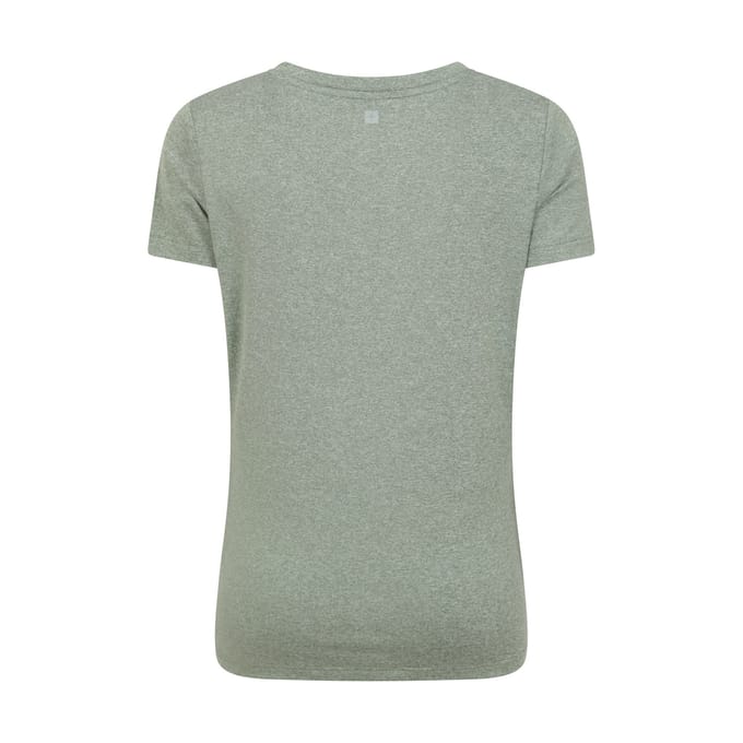 Mountain Warehouse Dames/Dames Vitaliteit V Hals T-shirt (Kaki Groen)