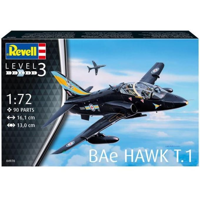 Revell Modelbouwpakket Militaire voertuigen - 04970 BAe Hawk T.1 Plastic - 1:72 - Modelbouw