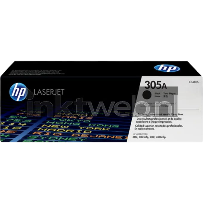 Tonercartridge hp ce410a 305a zwart