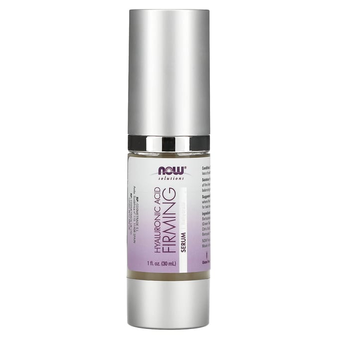 NOW Foods, Solutions, Hyaluronzuur Verstevigend Serum, 1 fl oz (30 ml)