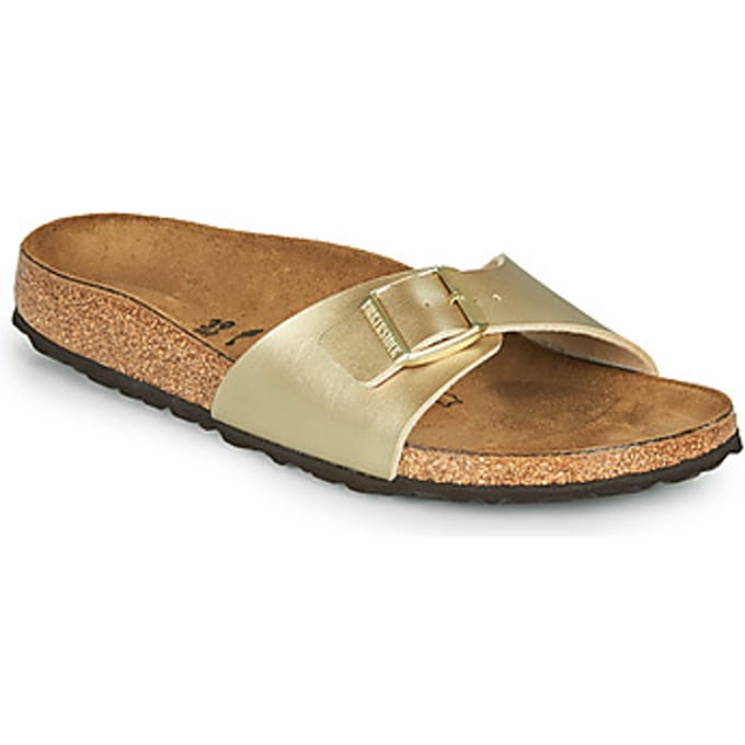 Birkenstock - Madrid BS - Gouden Slippers Dames-42