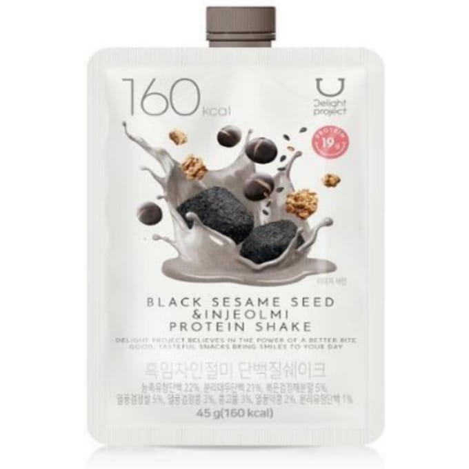 [Delight project] Eiwitshake 4 soorten(Keuze 1) #Back SesameSeed&Injeolmi