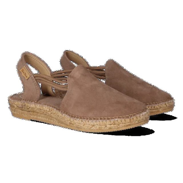 Toni Pons Nuria Dames Espadrilles - Taupe- Maat 39
