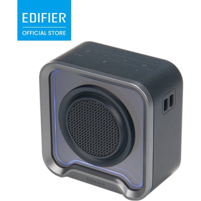 Edifier QS20 draagbare Bluetooth-luidspreker met omgevingslicht Bluetooth V6.0 IP67 waterdicht 12 uur batterijduur met microfoon voor buiten
