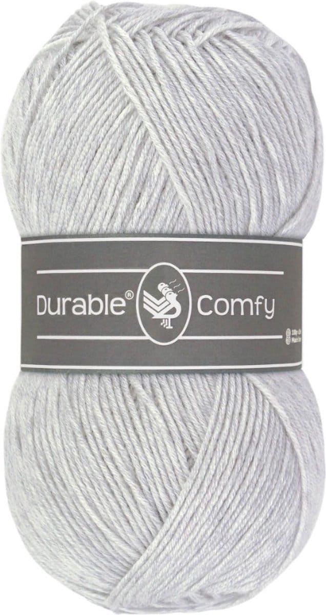 Durable Comfy - 2228 Silver Grey - Acrylgaren met Verfijnde Microvezel