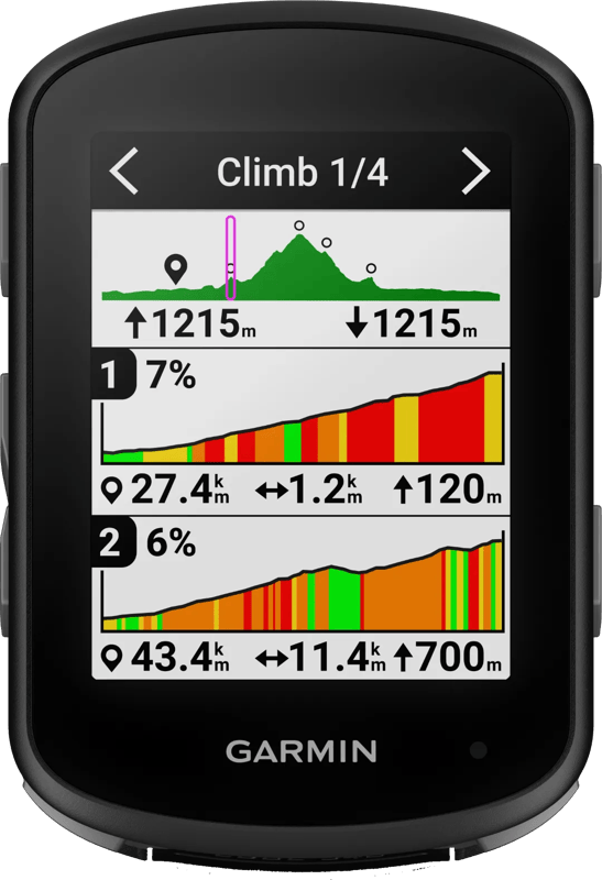 Garmin Edge 540 Fietsnavigatie - Fietscomputer - tot 42 uur batterijduur - 2,6-inch - Planning & Prestatietracking - Kaarten van Europa