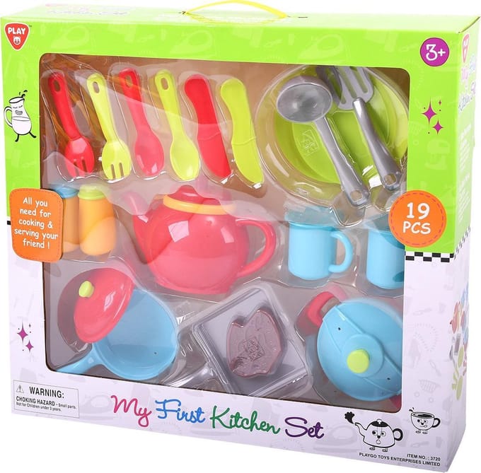 Playgo Mijn Eerste Keukenset - 19dlg.