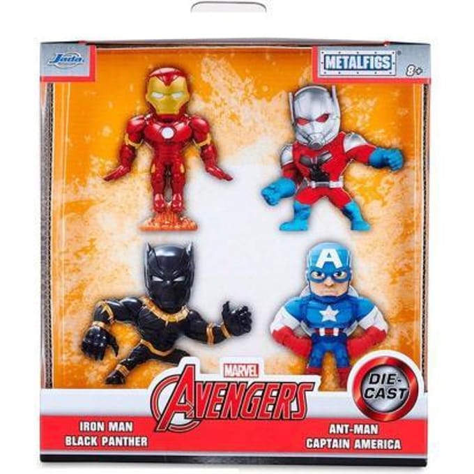 Avengers Veramelfiguren6,5cm 4-pack Poppetjes en figuren