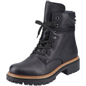 Rieker dames veterboot zwart