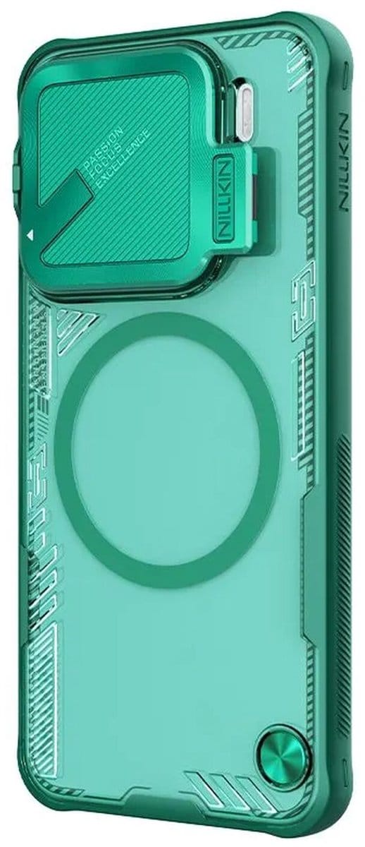 Nillkin IceBlade Prop Xiaomi 15 Hoesje MagSafe / Qi2 Groen