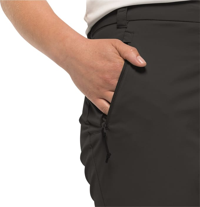 Jack Wolfskin Activate Light 3/4 Pants - Capri - Dames - Zwart - Maat 46