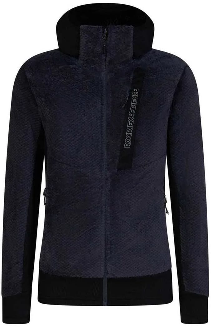 Rock Experience Blizzard Tech Fleece Met Volledige Rits Blauw XS Vrouw