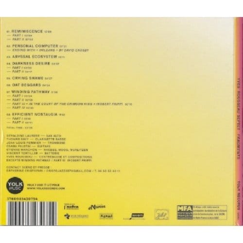 Yves Rousseau Septet - Fragments (CD)