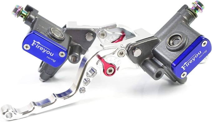 Universele Motorfiets Rem- en Koppelingspomp met 14mm Zuiger en Instelbare Hendel