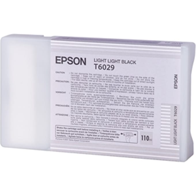 Epson T6029 inktcartridge licht licht zwart (origineel)