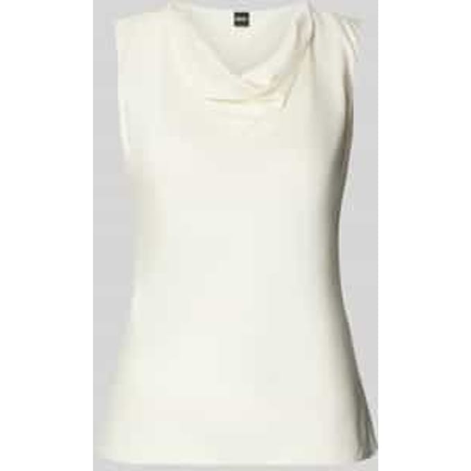 regular fit blousetop van zijdemix model 'BELIDINA'